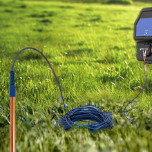 Carregar imagem no visualizador da galeria, Solid Copper Ground Rod,Portable Plug Grounding Rod Kit With 50ft Copper Wire & Alligator Clip