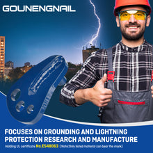 Cargar imagen en el visor de la galería, Ground Rod Driver For 1/2” 5/8” 3/4” Ground Rods and Rebar