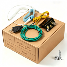 Cargar imagen en el visor de la galería, 50sets ESD Wrist Strap Grounding Kit, Anti-Static Socket Ground System for Electronics & Anti-Static Grounding Mats | Multi-Scenario Application