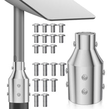 Load image into Gallery viewer, Starlink Pipe Adapter for Starlink Second-Gen Dish, Mast Reducer Joint 2.5” Tenon Adapter, Suitable for TV Mast, Antenna Mast and Satellite Mast