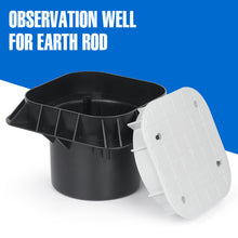 Load image into Gallery viewer, Observation Well for Ground Rod, Lawn Manhole Cover Earth Pit for Grounding Electrical System