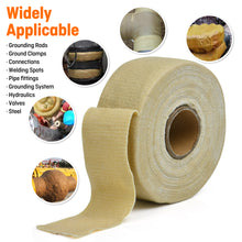 Cargar imagen en el visor de la galería, Anti-Corrosion Tape ,2" x33' Corrosion Protection Tape ,for Grounding System,Metal Electrical Outdoor Underground Pipe
