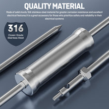 Load image into Gallery viewer, Heavy Duty long Solid Pin-type Design Grounding Rod, sliding ground rod, Ideal for Grounding Needs and Lightning Protection