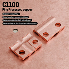Load image into Gallery viewer, 10-Pack Solid Copper Ground Plate ,16" Length x 16" width x 20 GUAGE thickness,for Grounding Rod System Lightning Protection