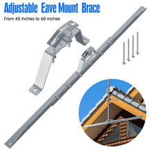 Load image into Gallery viewer, Lightning Dissipation System,6.3ft Industrial Lightning Rod Grounding Kit Great for House Roof,Power Plants, Signal Tower,and Farm Land(Eave Mount)