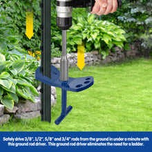 Cargar imagen en el visor de la galería, Universal Ground Rod Driver & Puller For Grounding Rod, Rebar,T Post
