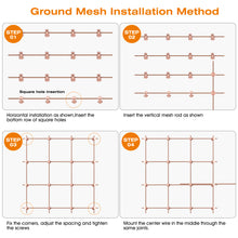 Load image into Gallery viewer, Lightning Rod,Copper Lightning Rod Protection System With 60 Feet 6AWG Down Conductor and DIY Ground Mesh and Clamp UL Listed for House Roof Bungalow Tin House Farm