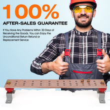 Load image into Gallery viewer, 24" Ground Bar Kit, 4’’ Wide Heavy Duty Ground Bars Copper Bus Bar with 2500V 2’’x 2” Standoff Insulators Made of UL Recognized Material