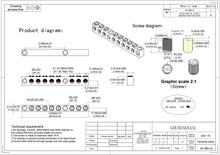 Cargar imagen en el visor de la galería, UL Certified 8 Terminal Ground Bar Kit,Electrical Grounding Bar Distribution Box,8 Terminals Grounding Bars Breaker Box Parts