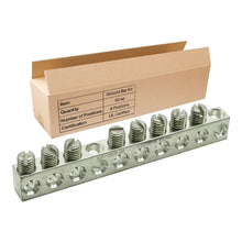Cargar imagen en el visor de la galería, UL Certified 8 Terminal Ground Bar Kit,Electrical Grounding Bar Distribution Box,8 Terminals Grounding Bars Breaker Box Parts