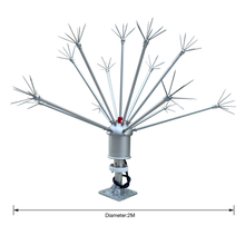 Cargar imagen en el visor de la galería, GNN2M-AL Non-Source Corona Field Lightning Dissipation Protection Device