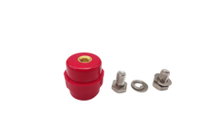 Carregar imagem no visualizador da galeria, Busbar Insulator, SM-40 Polyester Standoff Insulators with Screw, UL Material Busbar Insulator Supporter