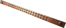 Load image into Gallery viewer, GOUNENGNAIL-19 Inch Copper Bus Bar Kit with 4 foot Grounding Cable for Data Rack/Cabinet/Enclosure