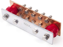 Carregar imagem no visualizador da galeria, GOUNENGNAIL-157" x 2.36" x 7.87" Copper Ground Bar Kit, with 5/16''x10 Terminal Positions,Copper Grounding Busbar Bar Kit