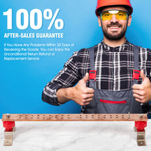 Load image into Gallery viewer, GOUNENGNAIL- 24" Copper Bus Bar,Heavy Duty Ground Bar Kit, 36 x 0.28’’ Holes with 2” Standoff Insulators Made from UL Recognized Material,2500V