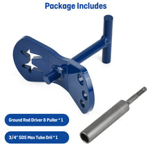 Cargar imagen en el visor de la galería, Universal Ground Rod Driver &amp; Puller For Grounding Rod, Rebar,T Post

