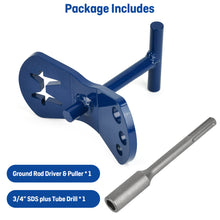 Cargar imagen en el visor de la galería, Universal Ground Rod Driver &amp; Puller For Grounding Rod, Rebar,T Post
