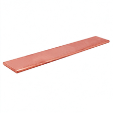 Load image into Gallery viewer, 36” x 1’’x 1/4’’(6mm Thick) Electrical Grounding Bus Barfor Power Distribution Cabinet,Ham Radio,Equipment Grounding, GOUNENGNAIL-36 Inch C11000 Solid Copper Ground Bar
