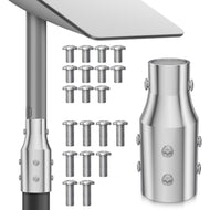 Starlink Pipe Adapter for Starlink Second-Gen Dish, Mast Reducer Joint 2.0” Tenon Adapter, Suitable for TV Mast, Antenna Mast and Satellite Mast