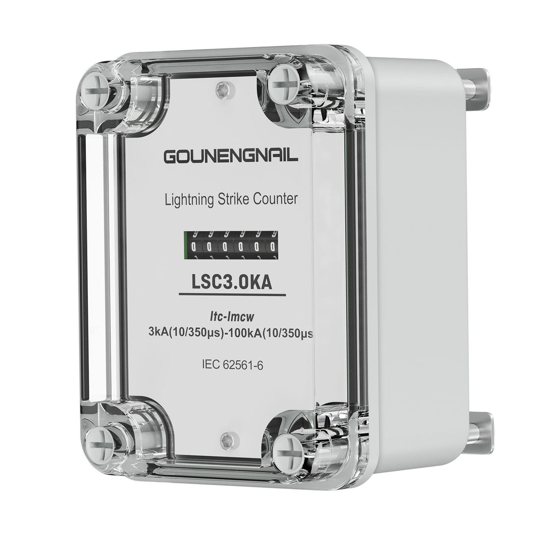Lightning Strike Event Counter – LS1/2KA for Lightning Protection Grounding Systems Products