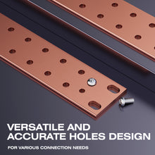 Cargar imagen en el visor de la galería, 19&quot; Untapped HORIZONTAL COPPER BUSBAR With Hardware Kit
