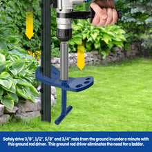 Cargar imagen en el visor de la galería, Universal Ground Rod Driver &amp; Puller For Grounding Rod, Rebar,T Post

