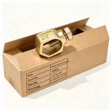 Cargar imagen en el visor de la galería, 500 Pack Copper Ground Rod Clamp | Fits 1/2"–5/8" Grounding Rods, Wire Range #2–#10
