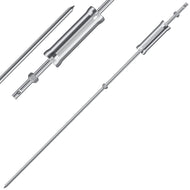 Heavy Duty long Solid Pin-type Design Grounding Rod, sliding ground rod, Ideal for Grounding Needs and Lightning Protection