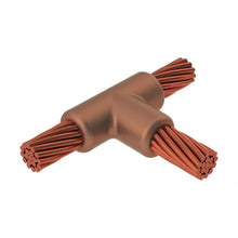 Load image into Gallery viewer, #2 Wire to 2/0 AWG Cable T-Type Graphite Exothermic Welding Mold Kit

