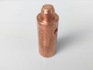 Hammer-on Ground Clamp,Loose-proof Copper Connector for 1/2'' Grounding Rod and Wire Connection