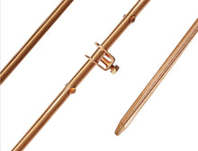 Load image into Gallery viewer, GOUNENGNAIL- Copper Grounding Rod - 3/8&quot; Diameter/Full 4ft long
