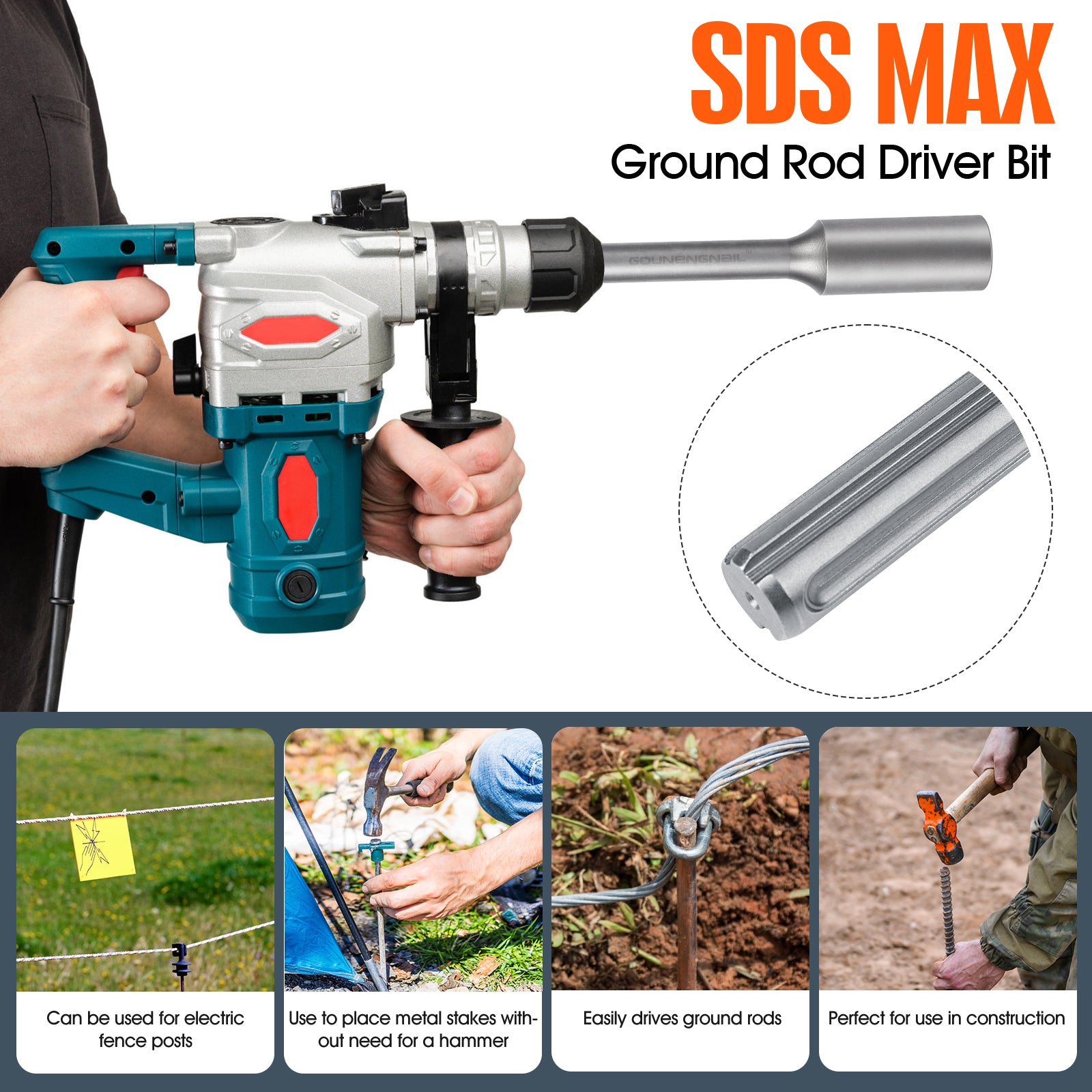 Sds max post driver hotsell