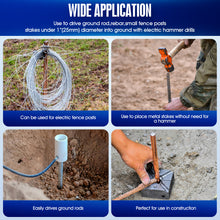 Load image into Gallery viewer, SDS Max Ground Rod Driver for 1/2,5/8,3/4 inch Grounding Rods
